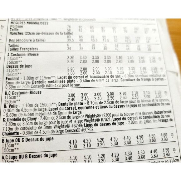 Simplicity Sewing Pattern 9966 Misses Size 14-20 RR Medieval Costume Uncut - Picture 6 of 9